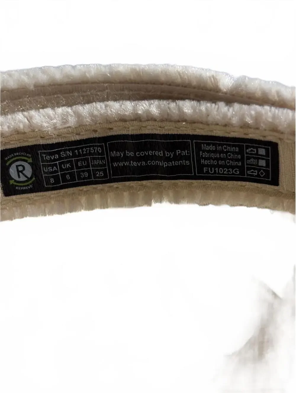 Teva Women's Beige Suede Strap Sandals with Adjustable Velc